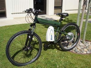 Paratrooper electric folding bike - ebike from Velolectric