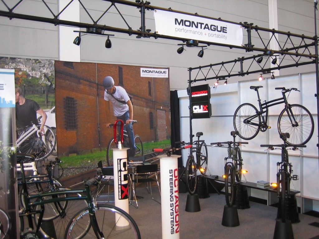 Montague Folding Bikes Eurobike Booth