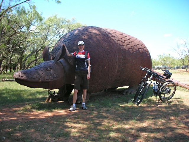 Edie almost ran this guy because she was so hungry for lunch. Edie almost ran this guy because she was so hungry for lunch.