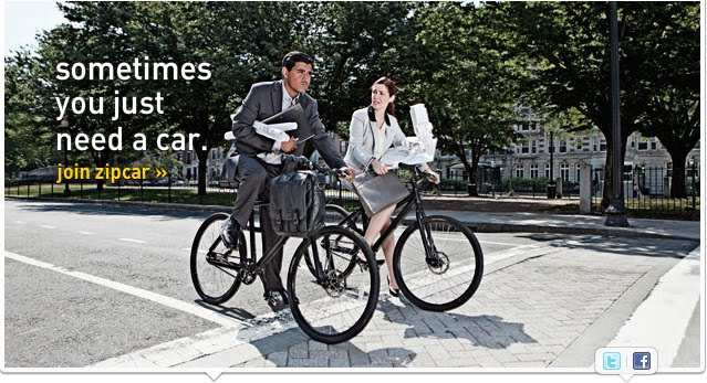 ZipCar advertisement