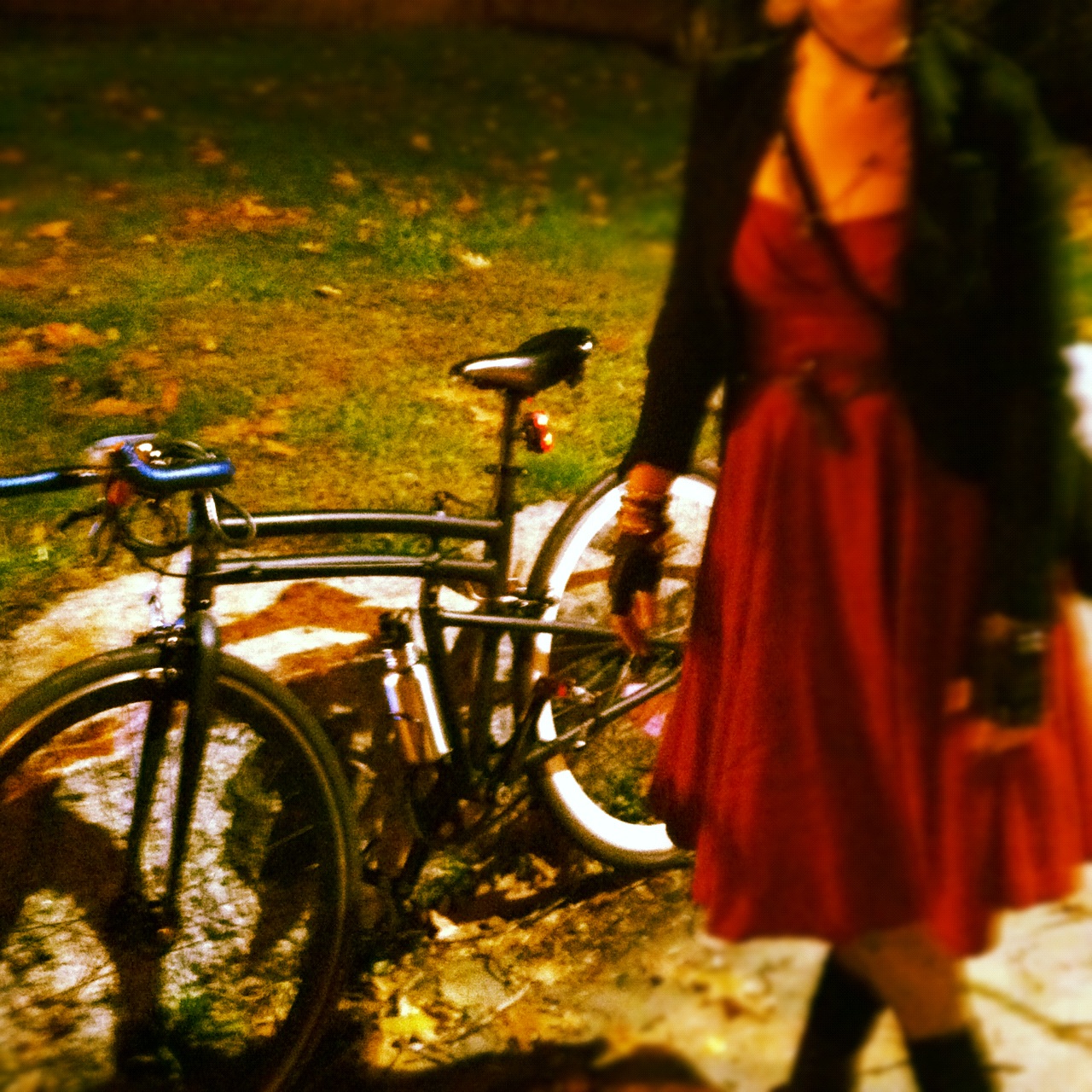 Folding Bike for Halloween