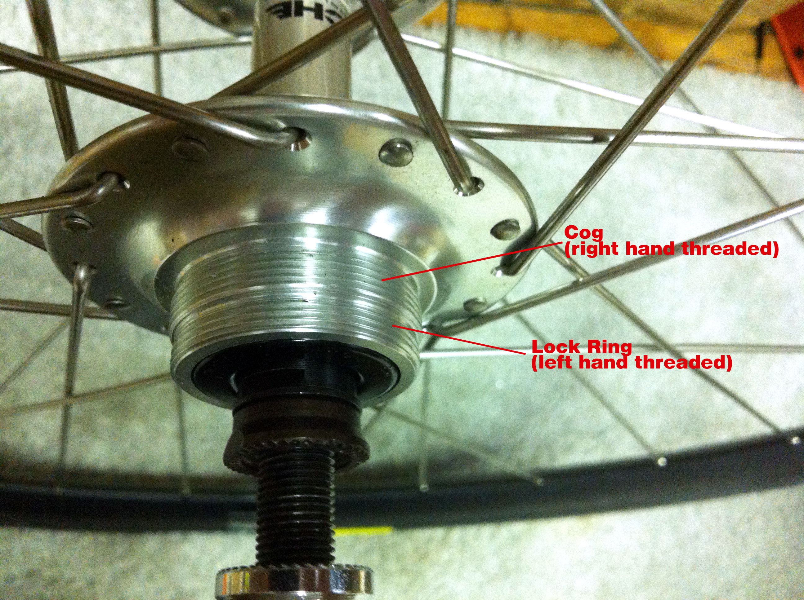 How to Tighten Lockring And Cog 