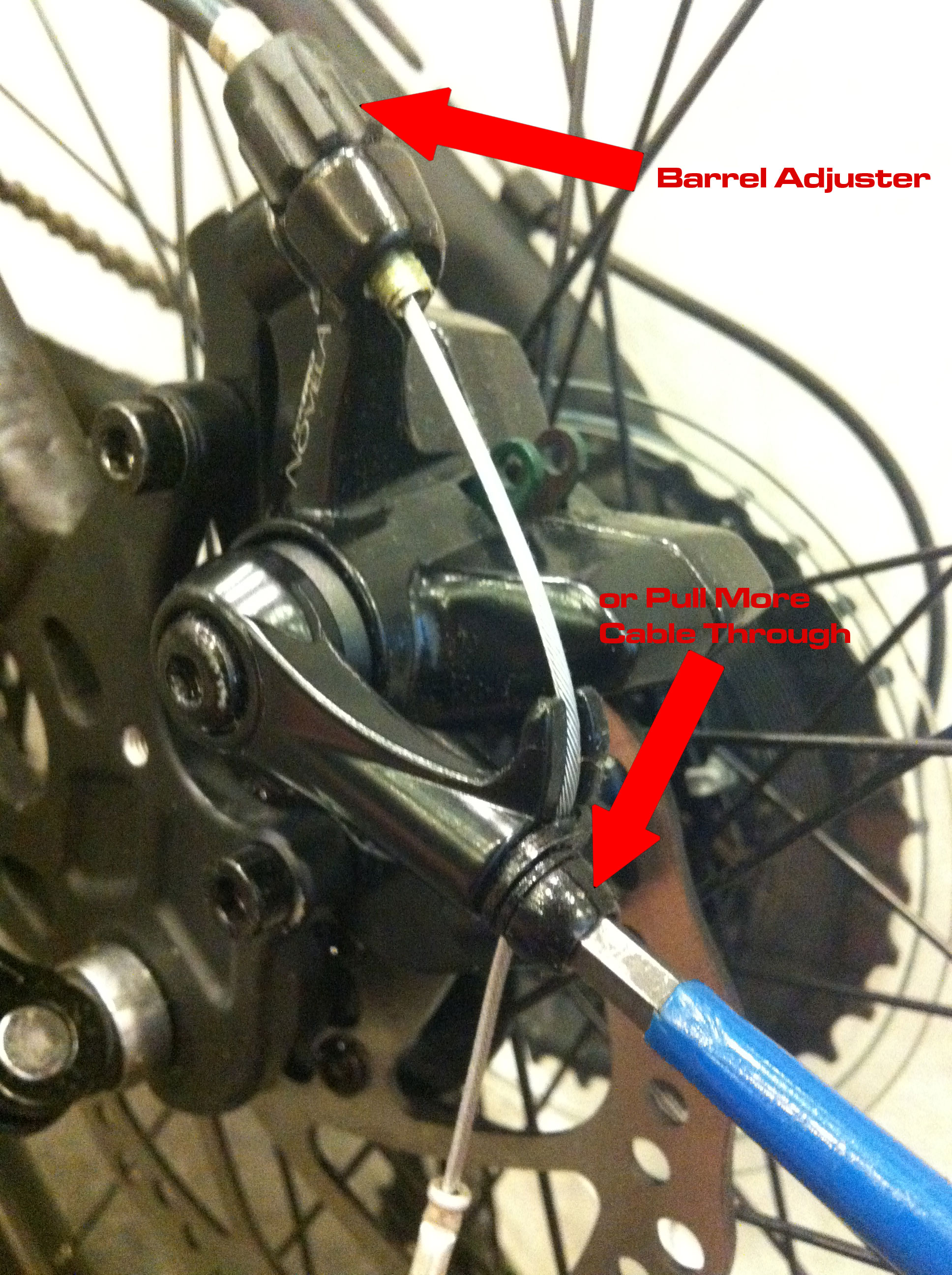 Cycling Mechanical Disc Brake MTB Bike Bicycle Front Rear Caliper DIY Repair EEE