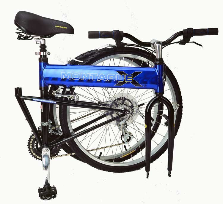 2003 CX Comfort Folding Bike Folded