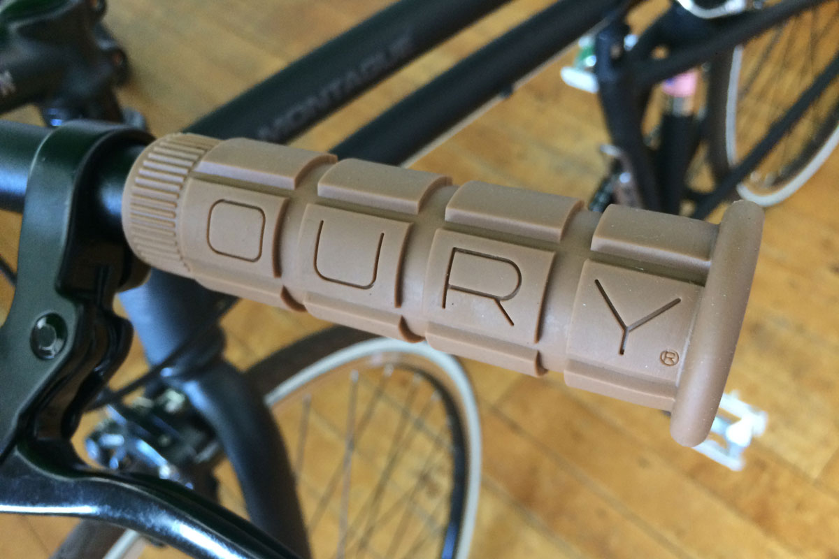 Oury Grip on Montague Folding Bike 2