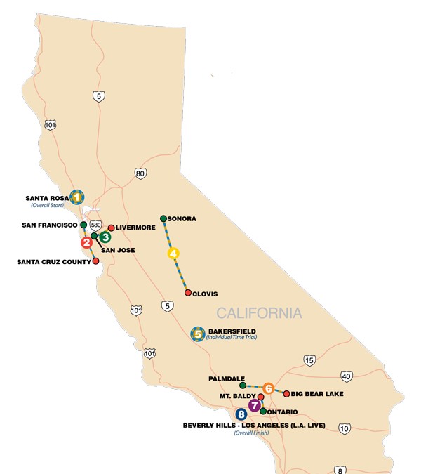 AMGEN Tour of California Starts Sunday