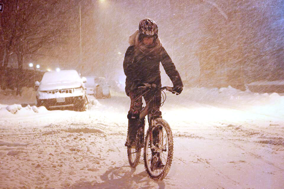 Tips for Cycling in the Snow