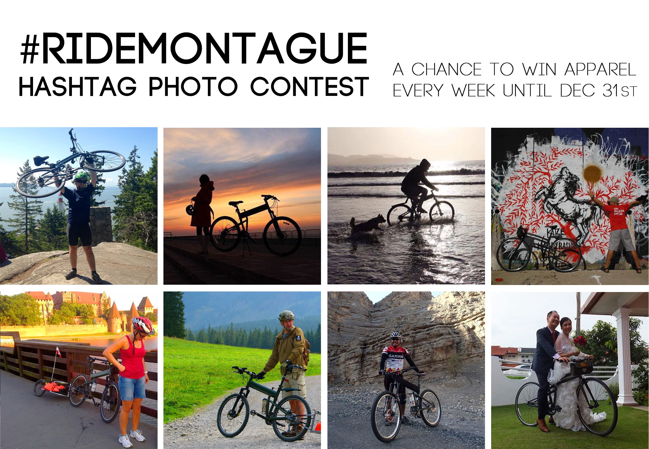 #RideMontague Hashtag Photo/Blog Contest | Montague Bikes