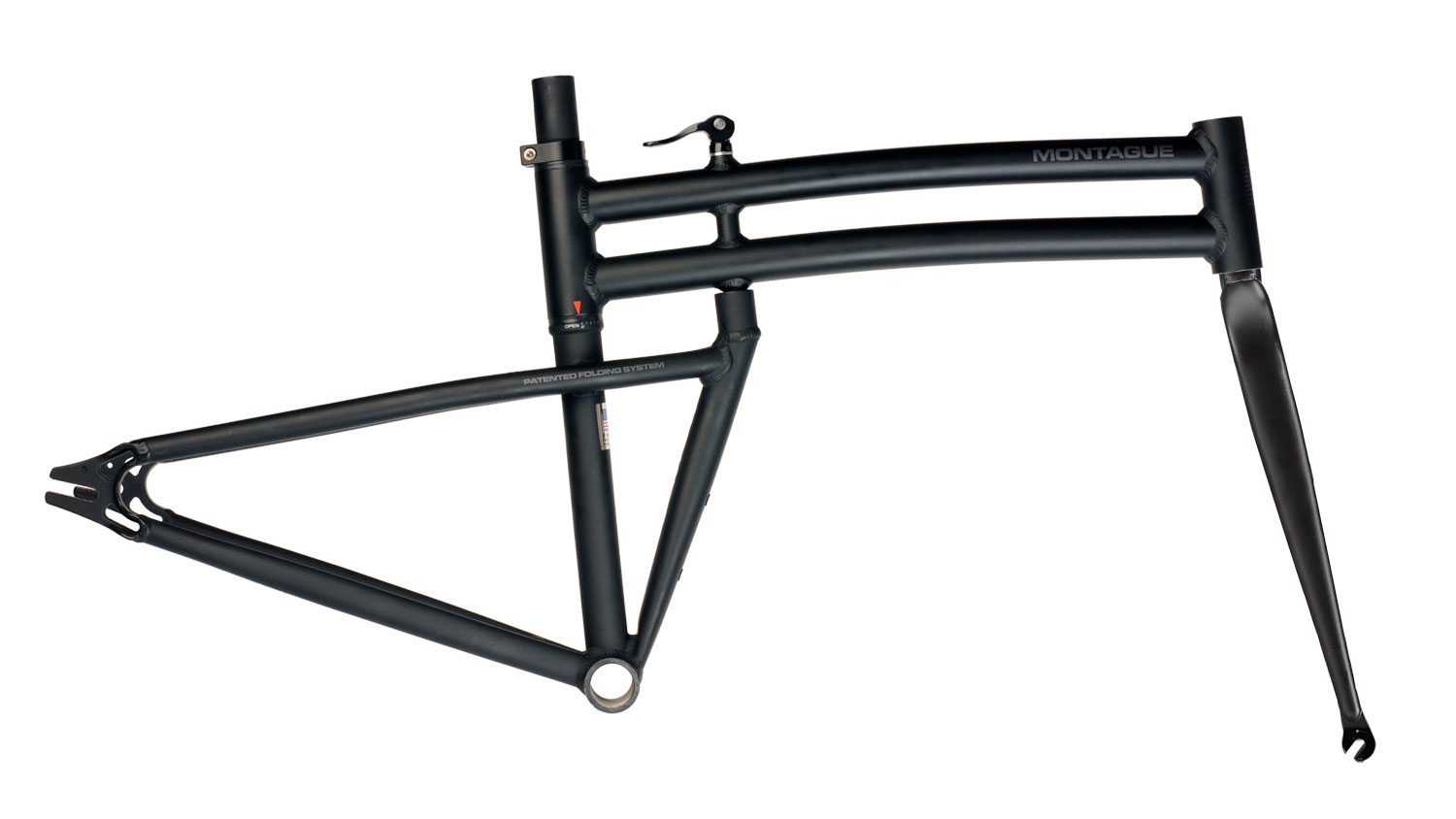 2015 Montague Boston Single Speed Folding Bike Frame