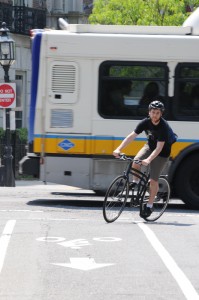 Montague Boston 8 folding bike commuting