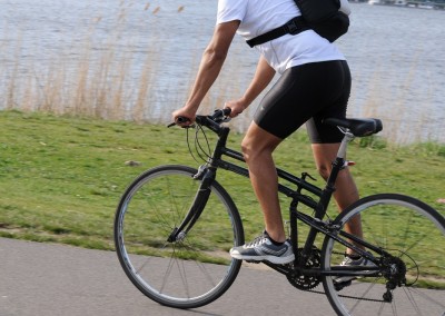 2015 Montague FIT folding bike riding