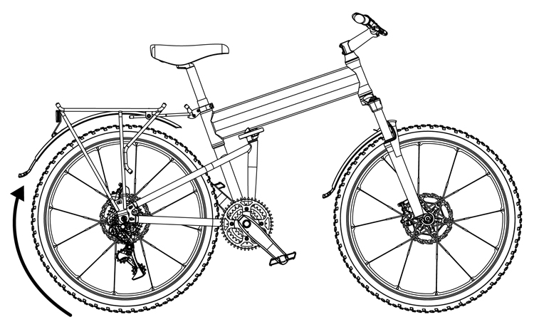 Fig. 19.a: Rotating RackStand up.