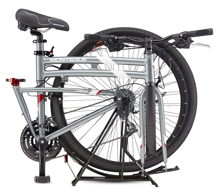 Montague Folding Bikes - Urban Model Folded 