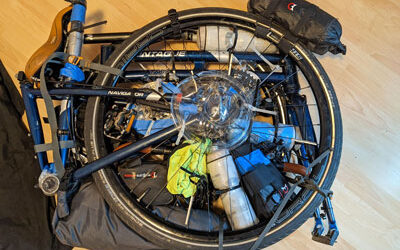 Packing a Montague Bike for Airline Travel