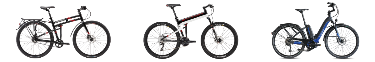 Montague Folding Pavement Mountain & Electric Bikes