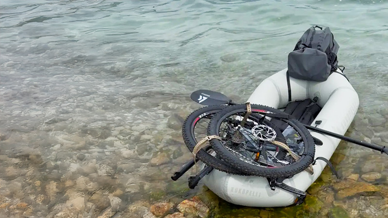 Bikerafting Japan with Yusuke Horie and his Paratrooper Highline